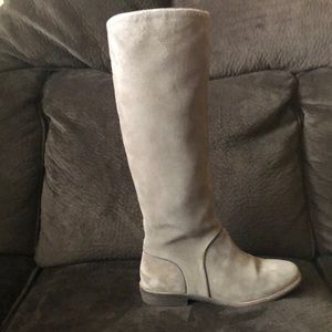 Ugg knee high suede boots with box and dust bag.